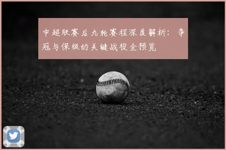 中超联赛后九轮赛程深度解析：争冠与保级的关键战役全预览