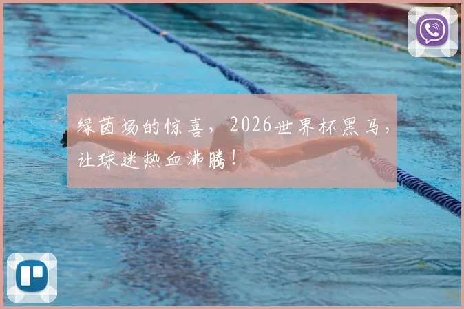 绿茵场的惊喜,2026世界杯黑马,让球迷热血沸腾!